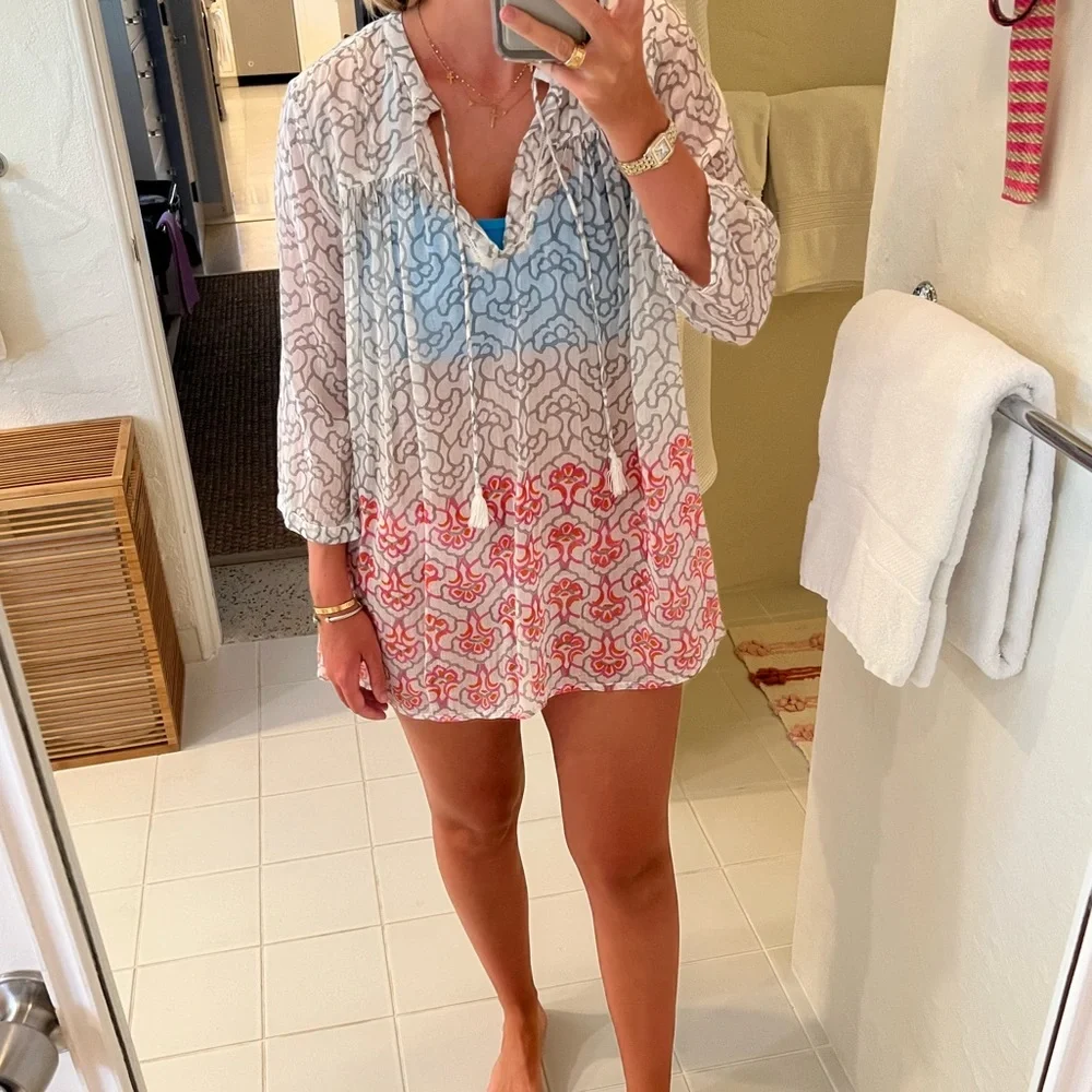 Roberta Roller rabbit Swimsuit Cover-Up - Picture 1 of 8